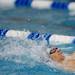 A swimmer participates in a race during the Washtenaw Interclub Swim Conference championships at Skyline High School on Thursday, July 25, 2013. Melanie Maxwell | AnnArbor.com